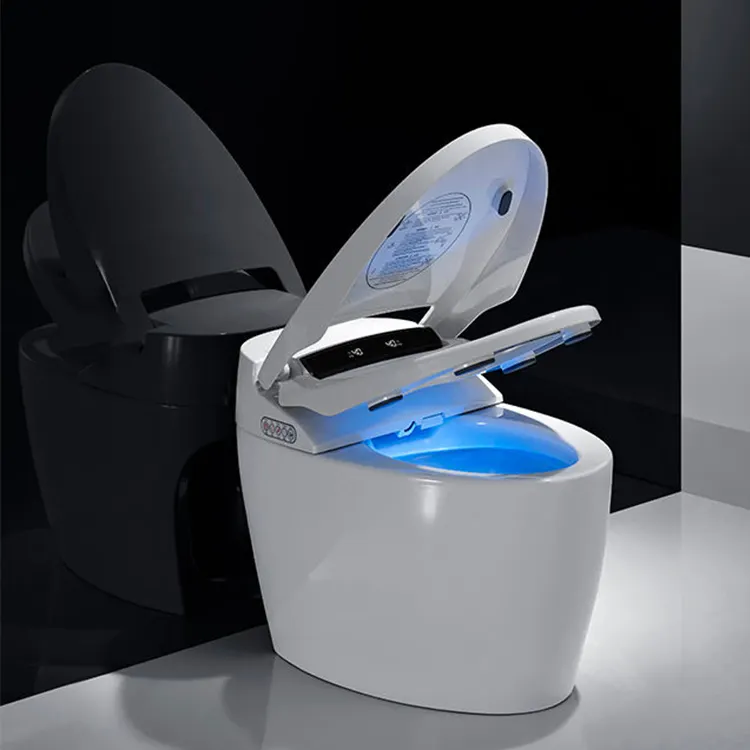 JDOOR Smart Commode Wc Toilets Set Ceramic Water Closet Wall Hung Intelligent Toilet Bowl