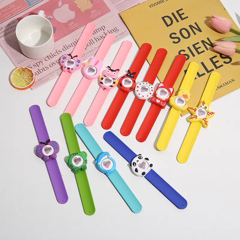 Silikonuhr elektronische Uhr Armband Armband Fidget-Spielzeug für Kinder