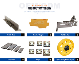 รางลิฟต์แบบคลิปรูปตัวทีรางนำทางสำหรับผู้โดยสารทุกขนาด - Product Image 3