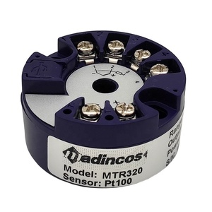 MTR320:0.1% 24VDC 2 fili 4-20ma trasmettitore di temperatura con termocoppia universale programmabile + ingresso RTD PT100 - Product Image 1