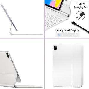 Floating <strong>Keyboard</strong> <strong>Custom</strong> Language Wireless Backlit TrackPad for iPad 10th Generation 10.9 A2696 A2757 A2777 Magic <strong>Keyboard</strong> - Product Image 4