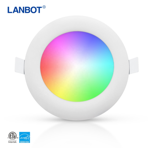 天井ライトスリムLEDパネルライト2025 RGB + CCT 4インチ - Product Image 2
