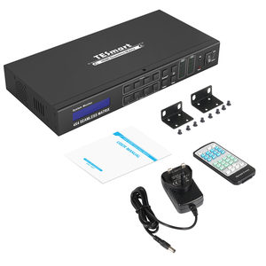 TESmart矩阵切换器分辨率3840x2160 @ 30Hz 4x4 HDMI无缝矩阵，带视频墙，用于安全系统矩阵开关 - Product Image 1
