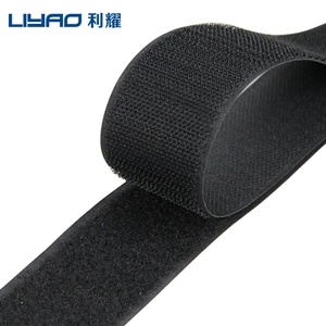 Cinta de gancho y bucle a precio de fábrica, resistencia adhesiva, nailon 30% y poliéster 70%, cinta de velcro con cierre de gancho y bucle para coser - Product Image 3