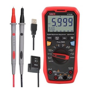 UNI-T UT61B <strong>Plus</strong> Unit Multimeter Digital 6000 Counts LCD Display DC AC 1000V True RMS Auto Range Capacitance <strong>Test</strong> 60mF Meter - Product Image 1
