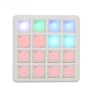 M VAVE Карманный SMC-PAD беспроводной контроллер MIDI клавиатура портативный дизайн USB-C интерфейс для ударных клавиатур - Product Image 4