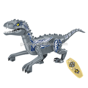 Große Dinosaurier Modelle Spielzeug RC Dinos Realistische Fernbedienung T-Rex Programmierung Smart Dinosaur Toy Set - Product Image 4