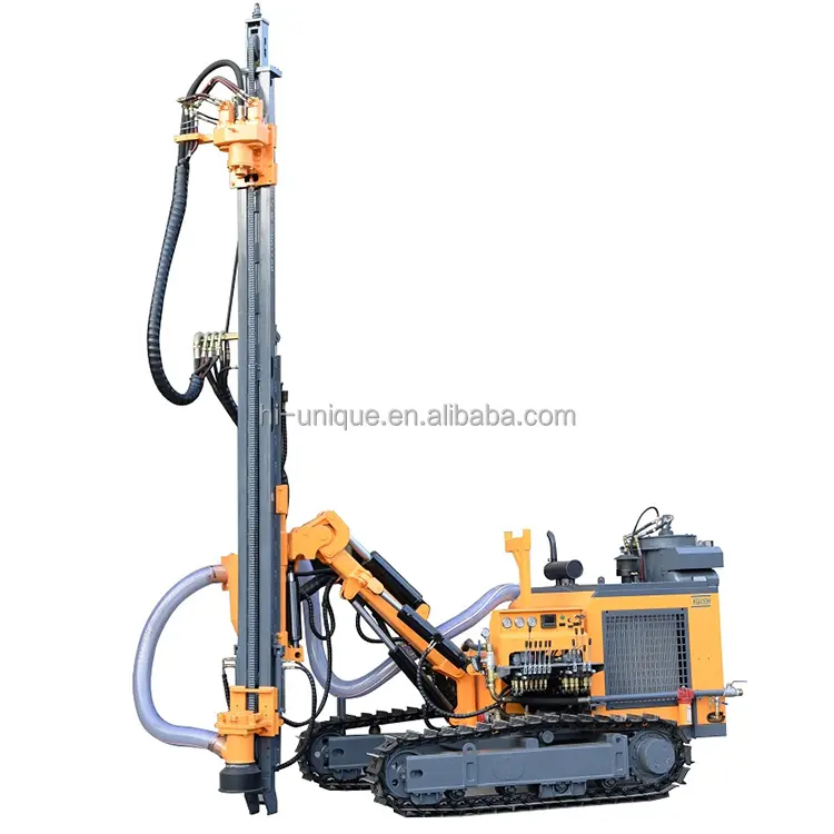 Mine drilling rig with Tricone bit for oil drilling