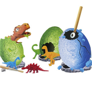 3-in-1 DINO kazmak kiti eğitici oyuncak 5 rastgele oluşan farklı tasarım dinozorlar dayanıklı alçı malzemeden yapılmış - Product Image 3
