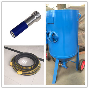Pas kaldırmak yüksek basınçlı kuru cep kumlama Pot manuel kumlama makinesi tankı kuru ıslak kumlama tozsuz parlatma - Product Image 2
