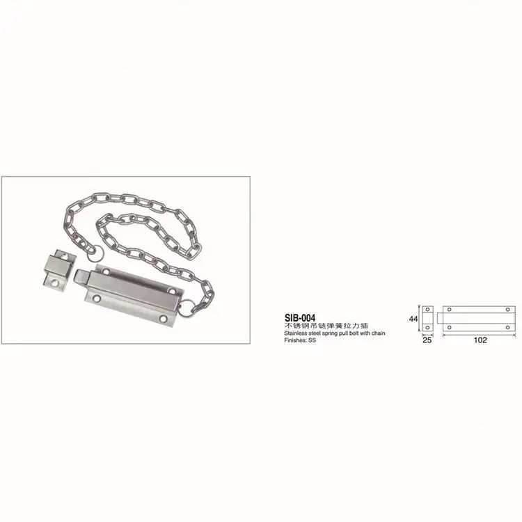 High Quality stainless steel Security Door safety Chain
