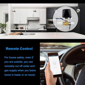 Wifi su vanası evinizi korumak bir düğme kontrolü uyumlu akıllı yaşam alexa goole ev cihazı - Product Image 4