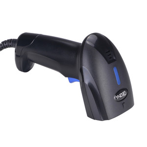 Escáner de código QR inalámbrico Lector de código de barras 2D Sensor de imagen CMOS PDF417 Aztec Soporte Teléfono Pantalla MAC Lector de código de barras con cable - Product Image 6