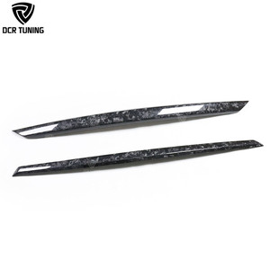 Forged CF Back <strong>Trunk</strong> Cover for Infiniti Q50 Q50S 2014-2017 Forged Carbon Fiber Rear <strong>Trunk</strong> Trim Overlays <strong>2</strong> Pcs/set - Product Image 1