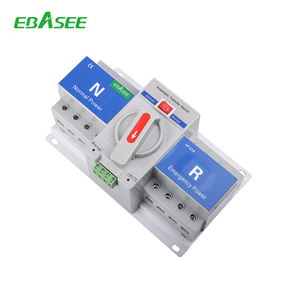 EBASEE veya OEM otomatik Transfer anahtarlama (ATS) 4P 63A 3 faz CB sınıfı çift güç otomatik Transfer anahtarı - Product Image 3