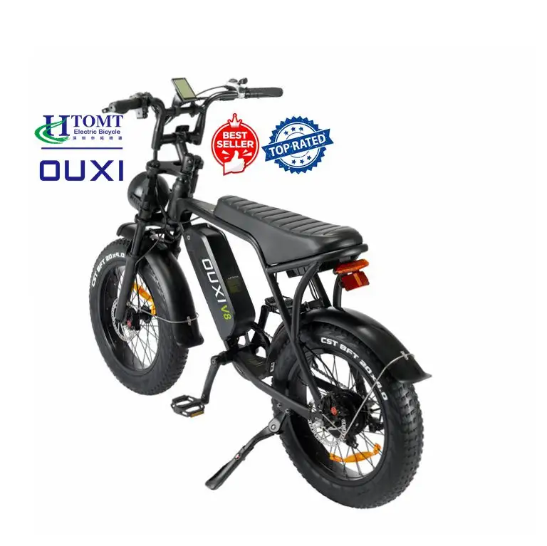 2023 ouxi v8 bicicleta elétrica original fabricante ouxi h9 Ouxi gordura pneu ebike 20 polegadas fatbike elétrica