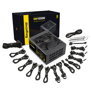 高品质电源认证全模块游戏1250W PC电脑PSU电源电源 - Product Image 2