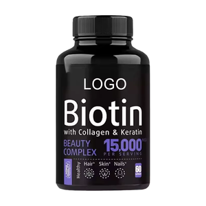 Suplemento de hierbas Biotina Cápsulas para el crecimiento del cabello Cuidado de las uñas Cuidado DE LA PIEL Biotina Cápsulas de vitaminas - Product Image 6