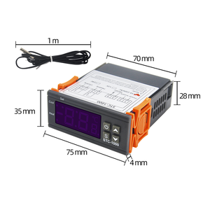 Controlador de temperatura de STC-1000, termostato, incubadora, pantalla Digital electrónica, Sensor de temperatura - Product Image 3