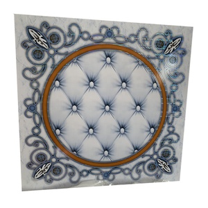 新款热销热销装饰天花板瓷砖595 * 7MM PVC天花板厂家价格 - Product Image 5