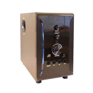 R-106BT uzaktan kumanda ile 2.1 multimedya moda Subwoofer Stereo ses sistemi ev sinema hoparlörü Fm radyo Usb Tf oyuncu - Product Image 5