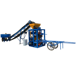 Ý Tưởng Kinh Doanh với đầu tư nhỏ QT4-24 bán tự động xi măng rỗng khối máy làm cho các doanh nghiệp nhỏ - Product Image 3