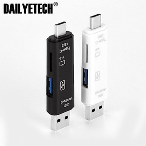 5合1多功能Usb 2.0 C型Usb微型Usb Tf存储卡读卡器OTG读卡器适配器 - Product Image 6