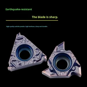 <span class=keywords><strong>CNC</strong></span> из нержавеющей стали PVD резьбовые фрезерные Вставки специальные внутренние и внешние 11Ir/16Ir/Er Ag55/60 градусов резьбовые вставки - Product Image 1