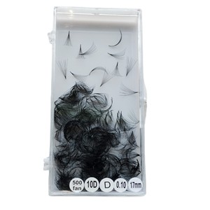 Vietnamca 0.03 0.05 16D Premade Mega hacim Fan Lashes sivri kök ince ince taban kullanımı kolay gevşek Pro yapılan uzantıları - Product Image 5