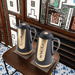 Tại gói ejshe arvin phong cách mới thiết lập phong cách Arabian cà phê nồi Ấm trà & Trung Đông ấm chất liệu thủy tinh từ Dubai saudi - Product Image 2