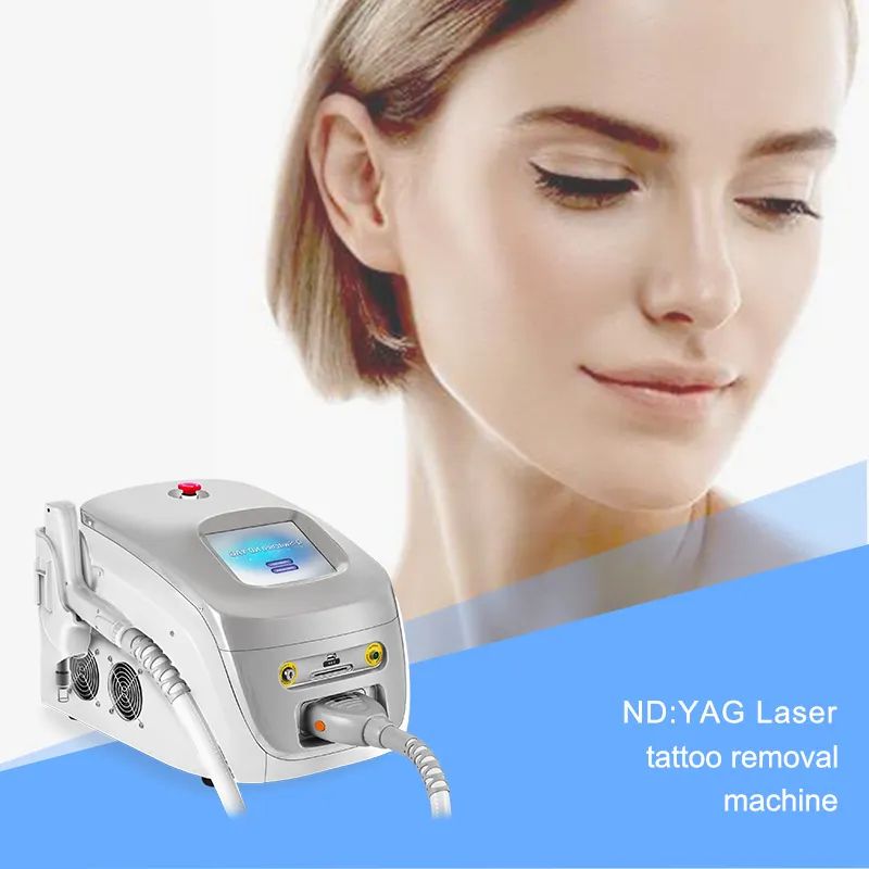 Apomed Qswitch ND YAG Laser dispositivo di rimozione del tatuaggio 1064 nm532nm nd yag laser macchina di serraggio della pelle