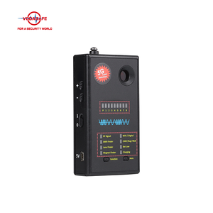 Detector de escáner de cámara infrarroja de mano con tarjeta de memoria SD Detector de cámara oculta enchufable para alarmas personales