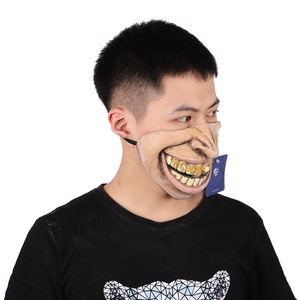 乳胶长鼻猴面具，乳胶面具批发，乳胶主面具成人龙乳胶面具服装乳胶万圣节面具 - Product Image 3