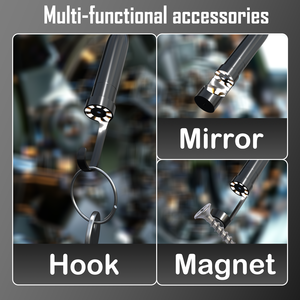 Không thấm nước công nghiệp HD nội soi Camera USB rắn Cáp kiểm tra nội soi với 8 đèn LED ánh sáng - Product Image 3