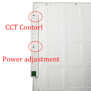 สแควร์ปรับแต่ง 600*600 2x2 2x4 กลับกรอบเพดาน CCT 40W Ra80 ขนาดใหญ่แผงไฟ LED 60x60 - Product Image 3
