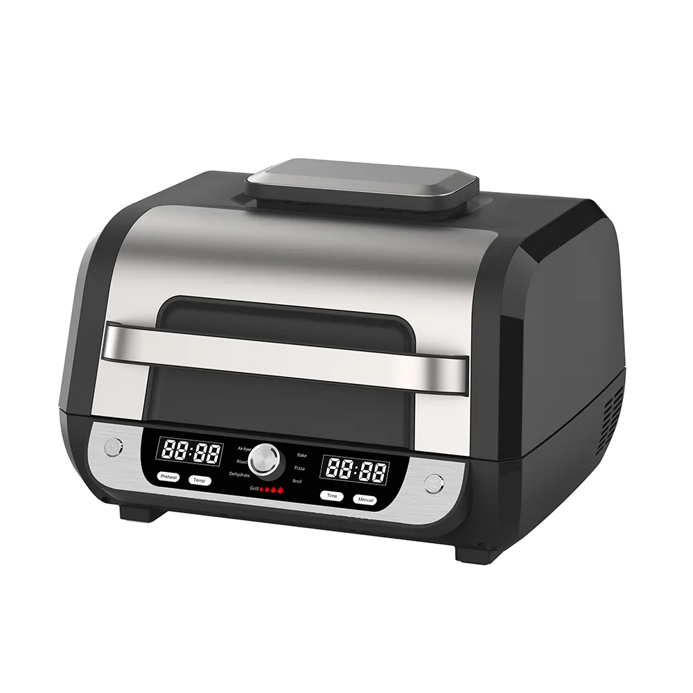 Cozinha 12 em 1 Digital Forno Fritadeira Ar Forno Elétrico Atacado Comprar Rodada Fritadeiras Fritadeira Elétrica Em Estoque