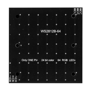Pannello a matrice WS2812 5050 LEDs a 64 bit CJMCU-8x8 scheda di sviluppo modulo - Product Image 3