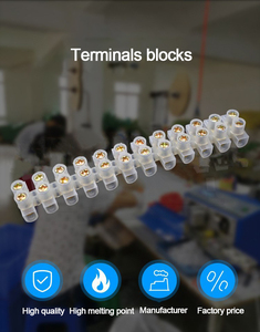 Universal Electric <strong>Terminal</strong> <strong>Block</strong>, High Quality 10A <strong>Terminal</strong> <strong>Block</strong> with Pole Screw/ - Product Image 6