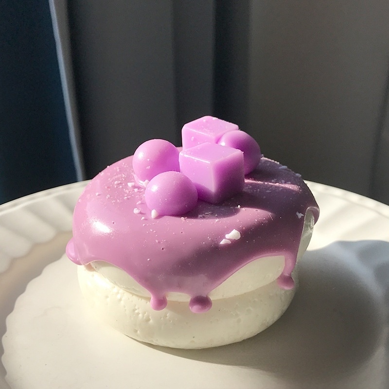Soufflé à la purée de taro