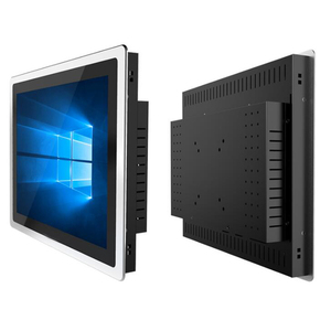 Carcasa de aleación de aluminio Pantalla panorámica de 17 pulgadas Computadora de pantalla táctil integrada Linux Ubuntu Debian para máquina expendedora automática