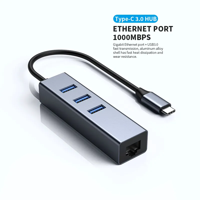 Fabricante del producto Plug And Play 4 Port Usb 3,0 Hub para Pc Laptop Notebook Accesorios