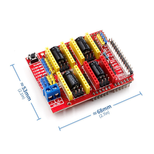 CNC Shield V3-Erweiterungsplatine für Gravier maschinen und 3D-Drucker-kompatibel mit A4988-Treibermodulen - Product Image 4