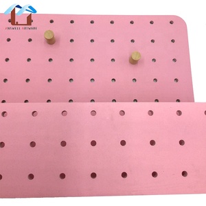 Bán Buôn Hiện Đại Trang Trí Nội Thất Hiển Thị Gỗ Pegboard Gỗ Peg Board - Product Image 3