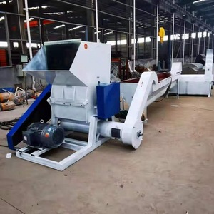 Elektrik motoru ekstrüzyon parçalayıcı büyük plastik kırıcı makineleri atık plastik PE PET PVC geri dönüşüm için HDPE parçalayıcı makinesi - Product Image 5