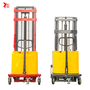 Nuova condizione 3000mm elettrico Pallet Stacker elettrico elettrico alimentato a mano motore a corrente continua facile carico e scarico sollevatore Stacker - Product Image 6