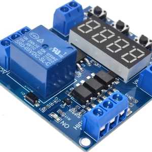 5V Display a LED digitale Delay Timer interruttore di controllo modulo di tensione limite superiore e inferiore ciclo di rilevamento cronometraggio - Product Image 1