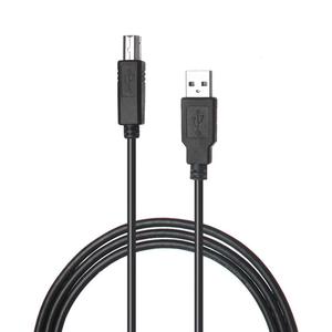 通用串行总线2.0 3.0聚氯乙烯夹克黑色1m黑色公对b型公充电和数据线，用于手机打印机电脑兼容性 - Product Image 2