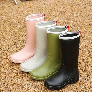 Guyisa รองเท้ากันฝนพีวีซีนุ่มกันน้ำแบบไดนามิก - Product Image 4