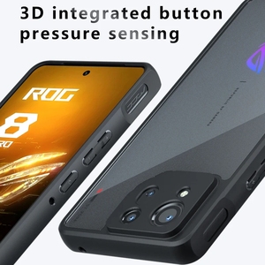 Asus ROG Phone 8 7 Pro Ultimate Matte ShockproofTPUケース用非黄変バックカメラバンパーカバーケーシングシェルプロテクター - Product Image 3