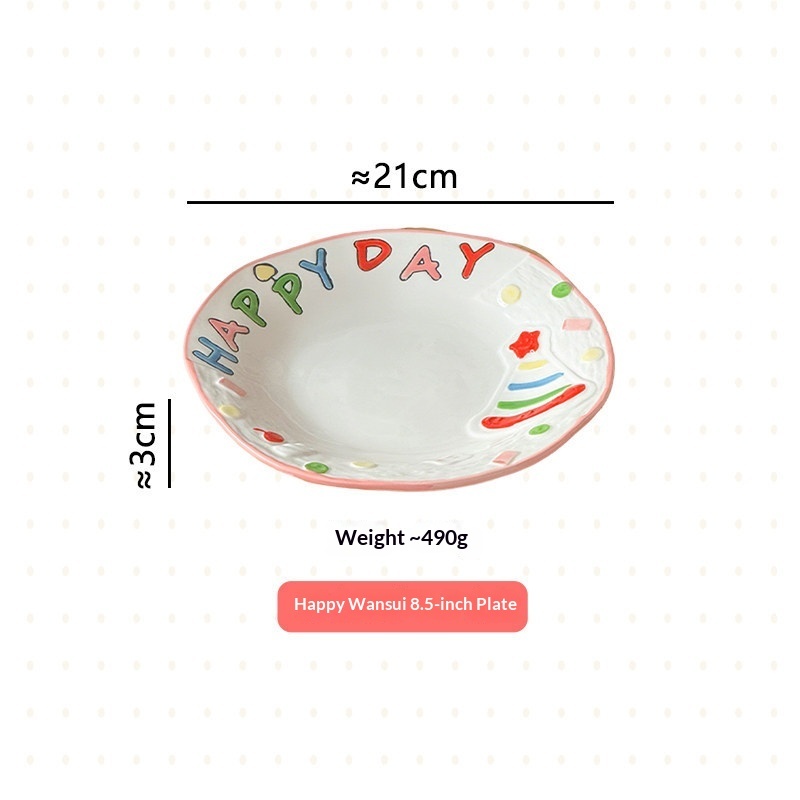 Plato de 85 pulgadas, ¡felicidades y que viva!